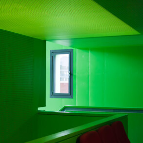 Casa Confetti op het Utrecht Science Park, Nederland (architect: Marlies Rohmer Architects & Urbanists) GREEN ROOM